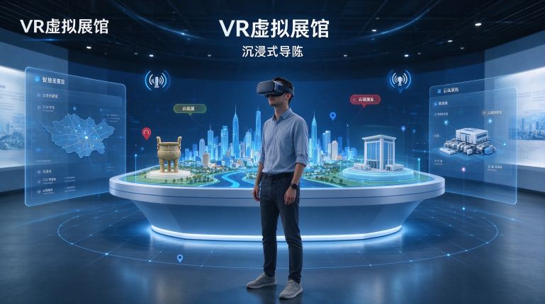 VR虚拟展馆沉浸式导览-济南瓦力动漫虚拟展厅
